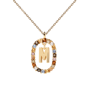 Collier Lettre M - PD PAOLA Jewelry