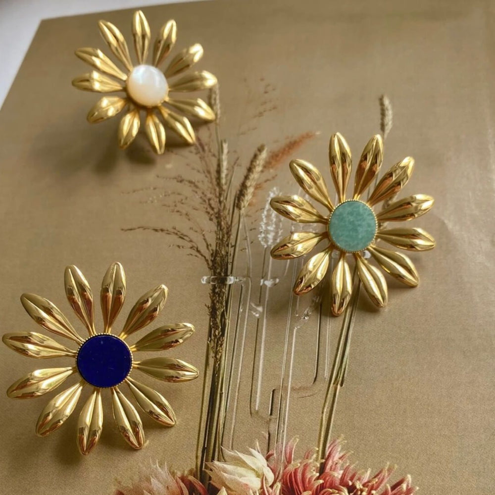Boucles d’oreilles Marguerite