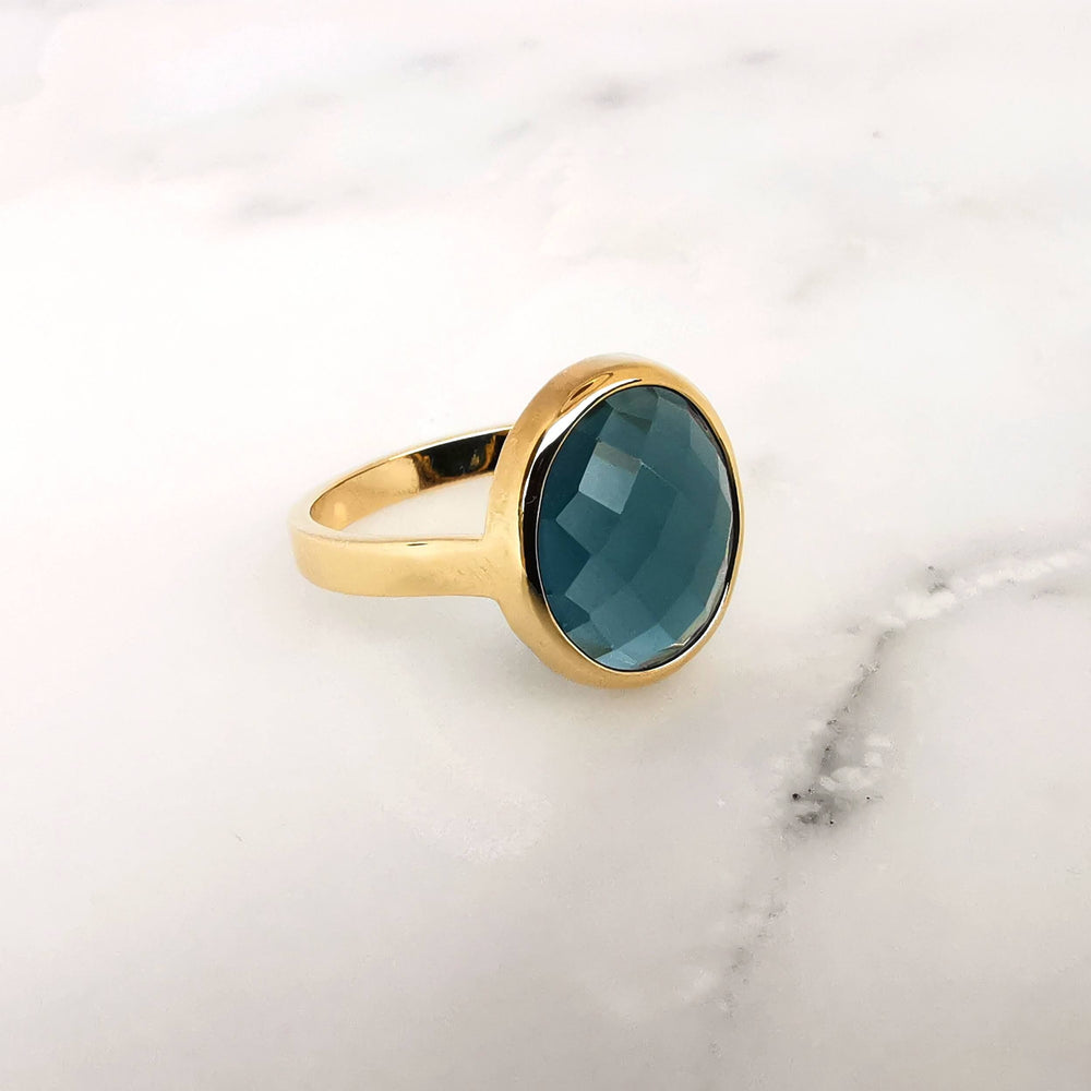 Bague Gladys - Bleu