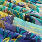 Echarpe et foulard INOUI - Chaton violet imprimé tigre et panthère et nature