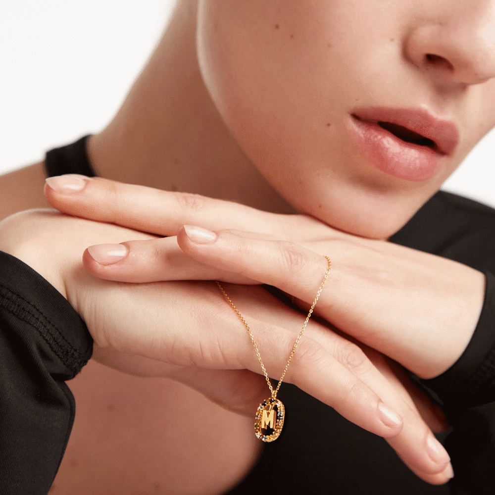 Collier Lettre M - PD PAOLA Jewelry
