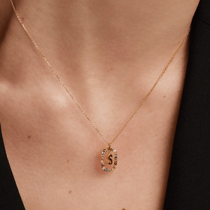Collier Lettre S - PD PAOLA Jewelry - bijoux or