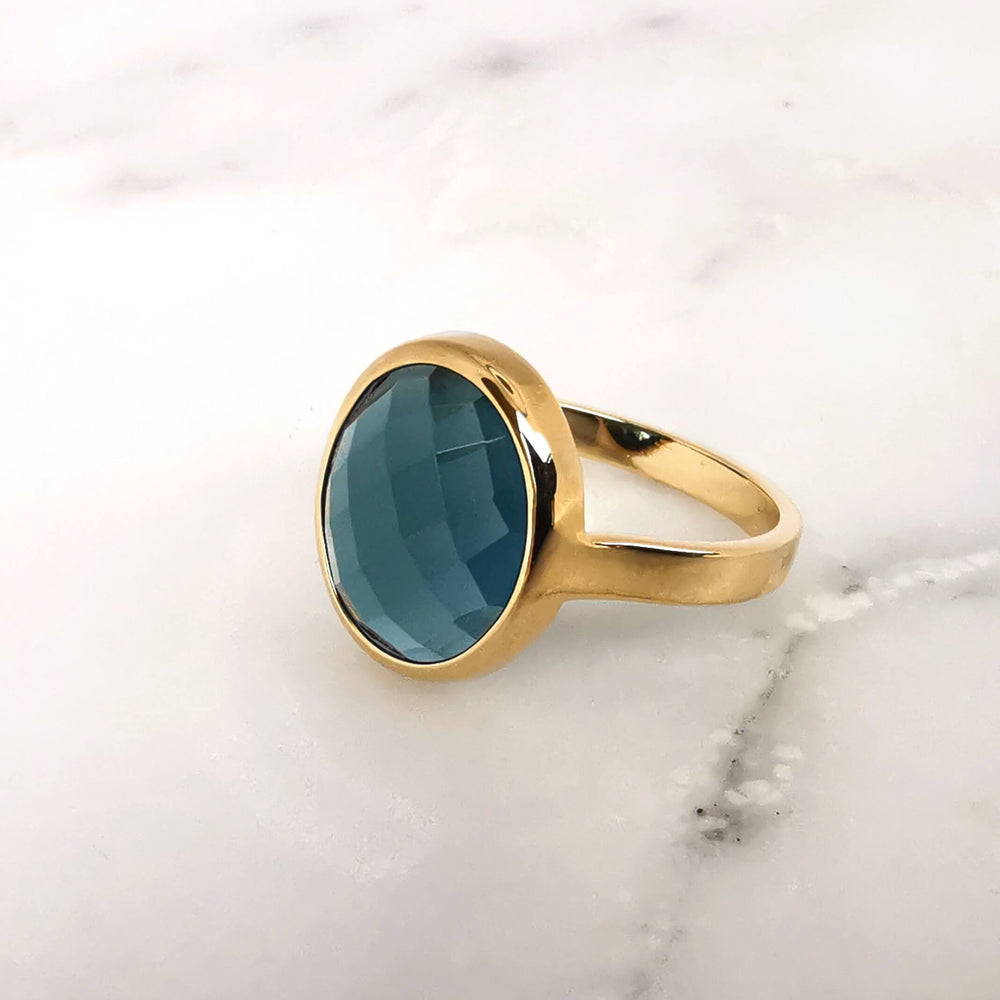 Bague Gladys - Bleu