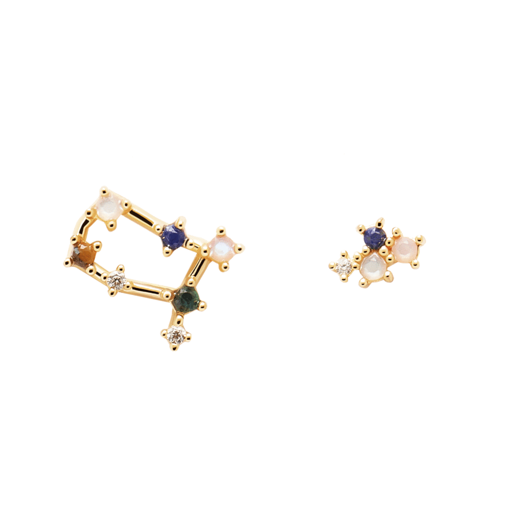 Boucles d'oreilles Zodiac - Gémeaux - Pd Paola 