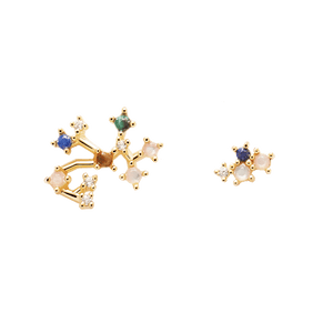 Boucles d'oreilles Zodiac - Sagittaire - Pd Paola 