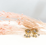 Boucles d'oreilles Giorgia - Zircon Blanc