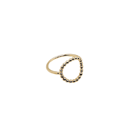 Bague anneau cercle - plaqué or - Bijoux créateur ParisBague anneau cercle - plaqué or - Bijoux créateur Paris