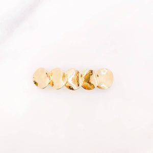 Barrette cheveux - dorée