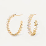 Boucles d'oreilles Crown - or