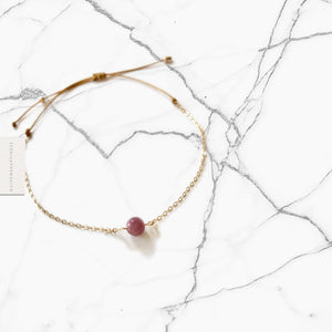 Bracelet Give Me Happiness - Pierre Semi-Précieuse