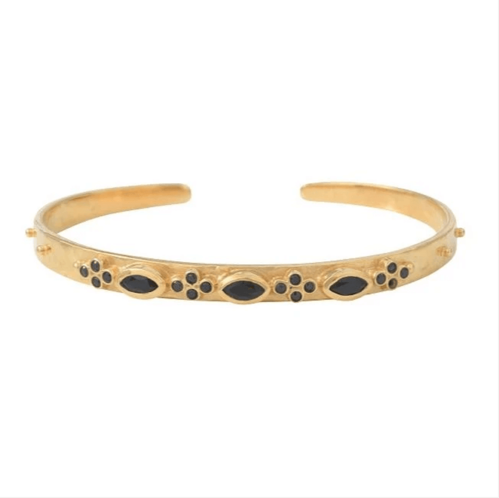 Bracelet Jonc - Marquise - Onyx