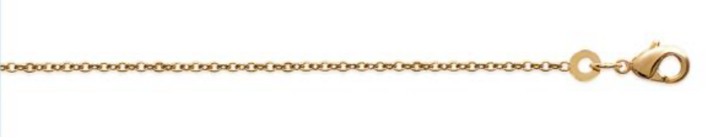 Collier maille fine - Chaîne Plaqué Or
