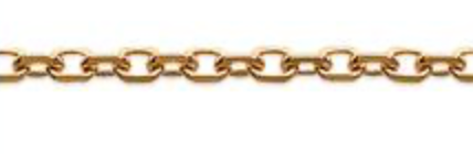 Collier maille fine - Chaîne Plaqué Or