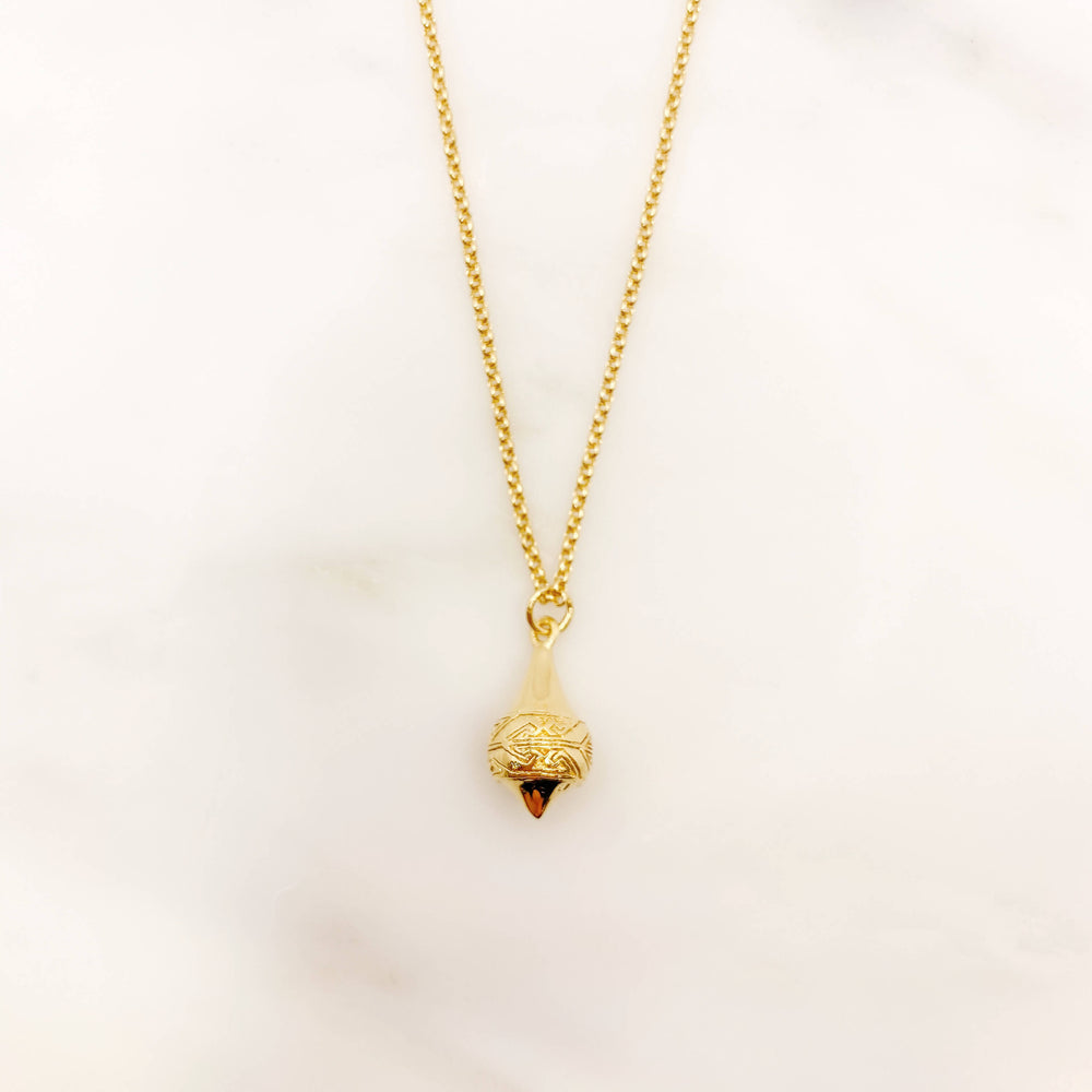 Collier Yasmine - Toupie indienne