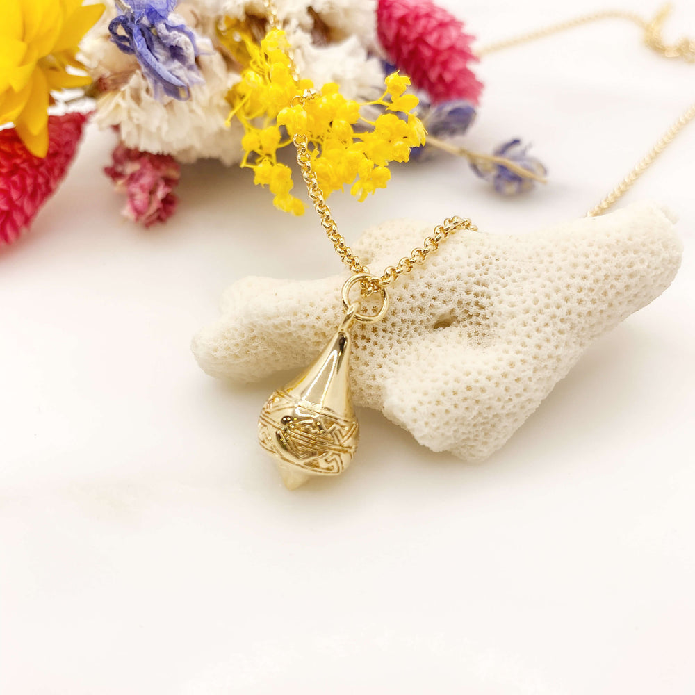 Collier Yasmine - Toupie indienne