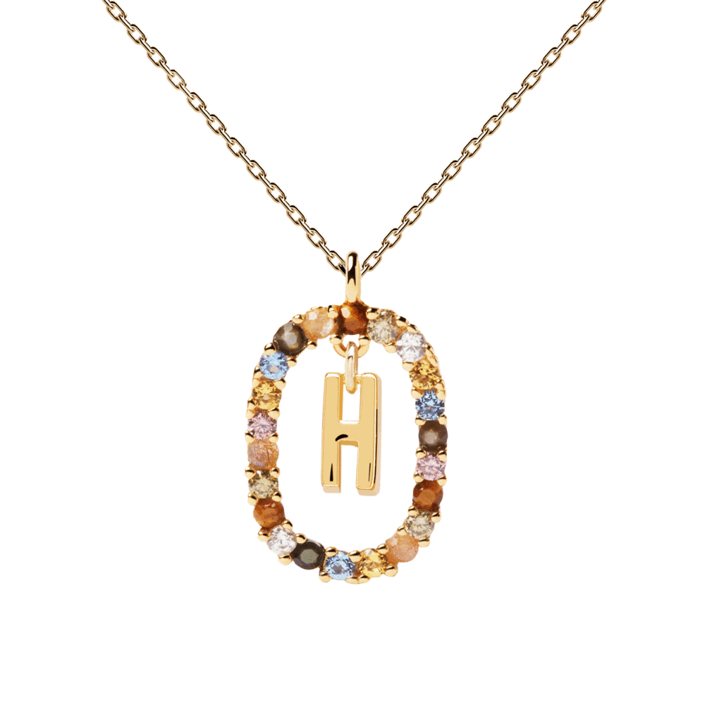 Collier LETTRE H new