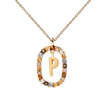 Collier Lettre P - PD PAOLA Jewelry - bijoux or