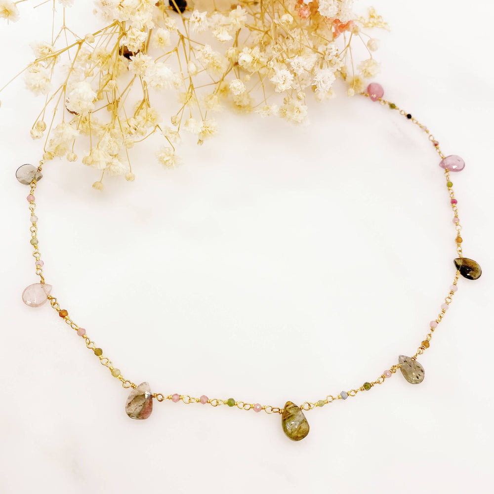 Collier Manon - Multi Tourmaline