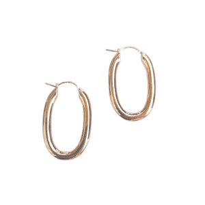 Boucles d'oreilles créoles lisse Emy
