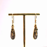 Boucles d'oreilles Léana - Labradorite