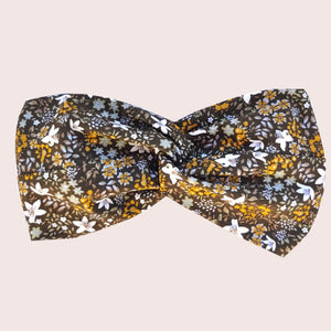 Bandeau Cheveux - Bandeau Femme - Accessoire De Mode - Bandeau - Headband - Upcycling - Coton - Headband Cheveux - Headband Fleurs - Bandeau Cheveux Fleurs - Made In France - Laure Derrey - Bobart Bijoux