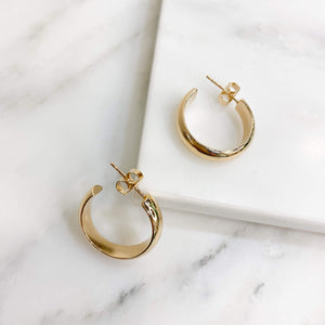 Boucle d'oreilles créoles Cloudie à puces