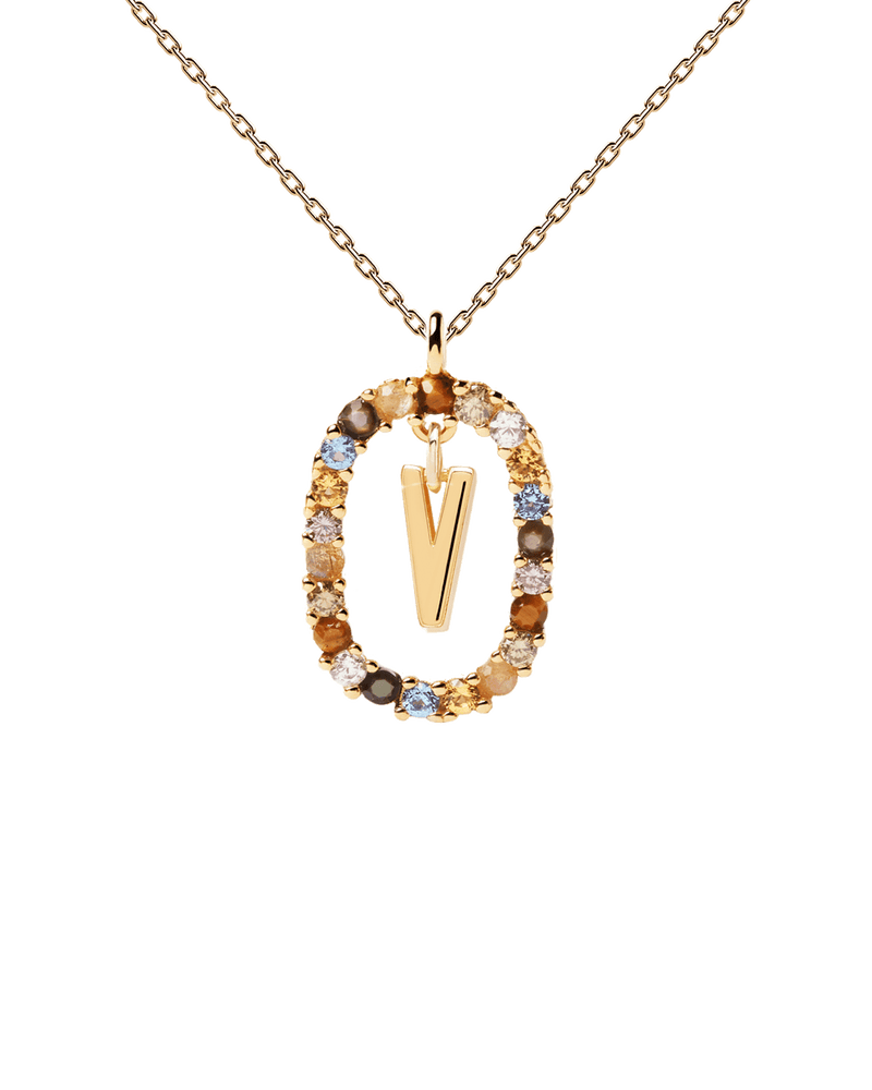 Collier Lettre V - PD Paola