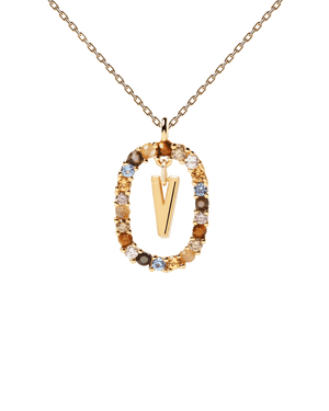 Collier Lettre V - PD Paola
