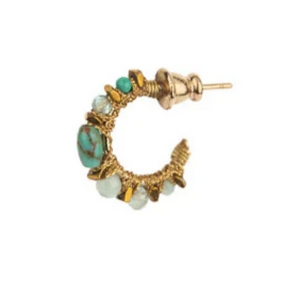 Satellite - Bo créoles IANCURA turquoise