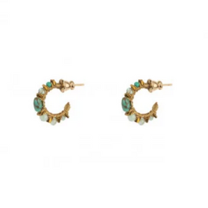 Satellite - Bo créoles IANCURA turquoise