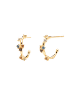 PD PAOLA FIVE GOLD EARRINGS Boucles d'oreilles