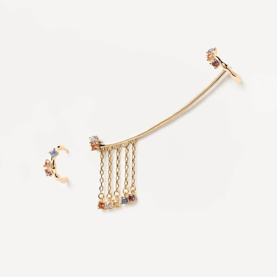 PD PAOLA PEGASUS GOLD EARRINGS Boucles d'oreilles
