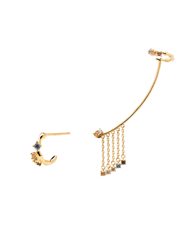 PD PAOLA PEGASUS GOLD EARRINGS Boucles d'oreilles