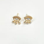 Boucles d'oreilles Giorgia - Zircon Blanc