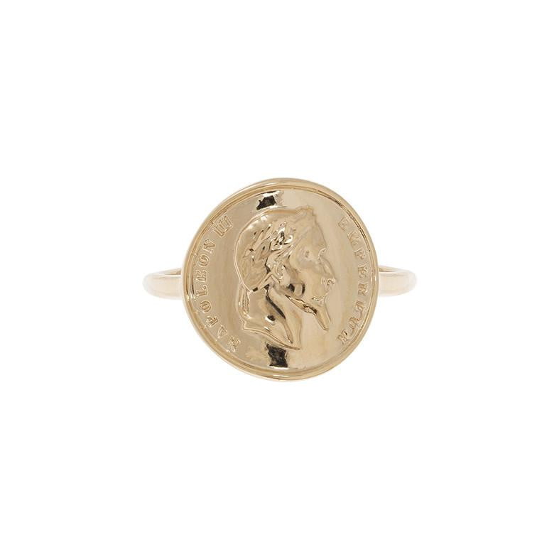 Bague Chevalière Pièce