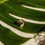 Bague double Ginkgo