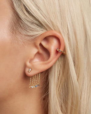 PD PAOLA PEGASUS GOLD EARRINGS Boucles d'oreilles