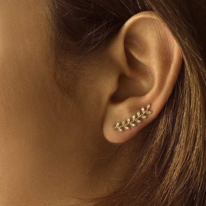 Boucles d'oreilles Laurier
