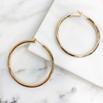 Boucle d'oreilles créoles Meghan
