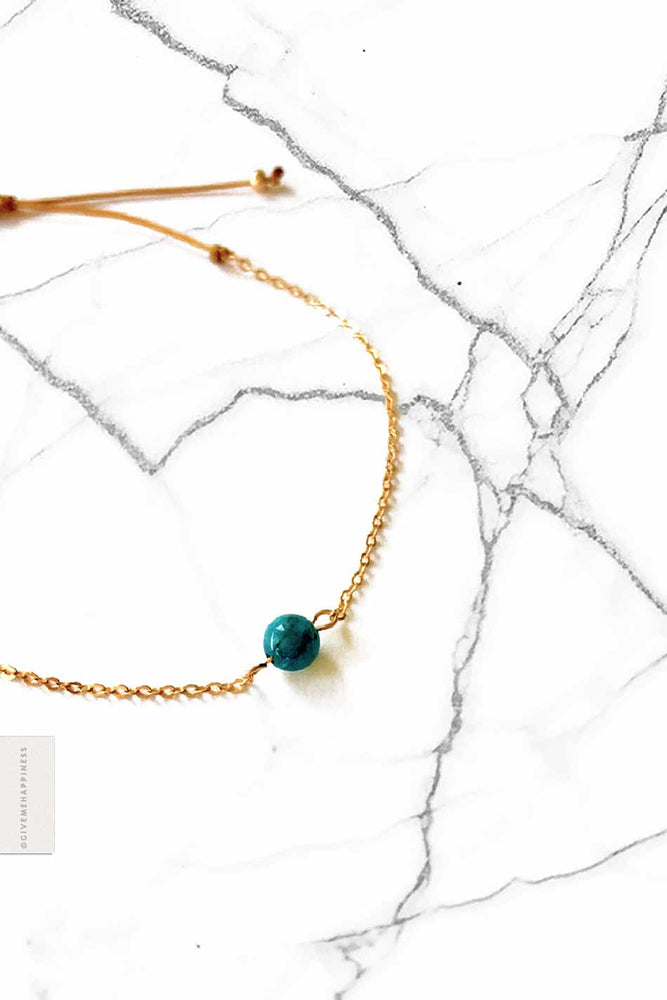 Bracelet Give Me Happiness - Pierre Semi-Précieuse