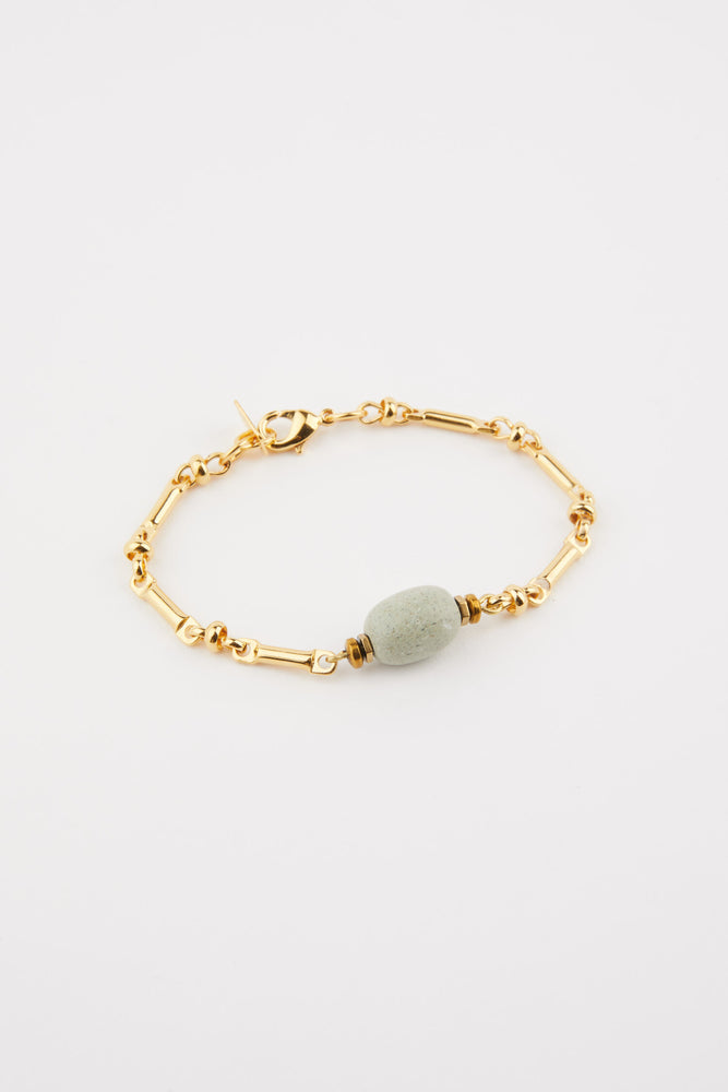 Bracelet Chloé - Agate Grise