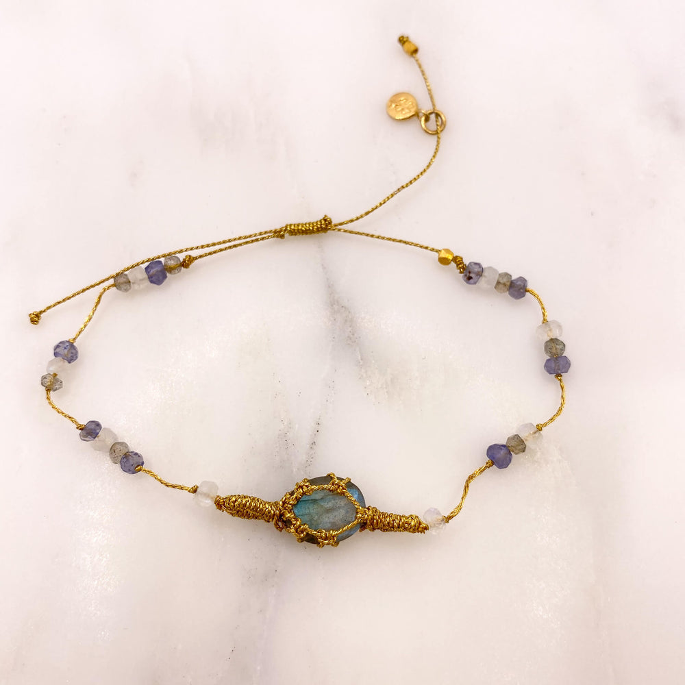 Bracelet Talisman - Labradorite