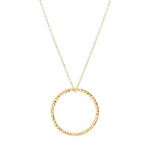 Collier Catalina - Anneau Facetté