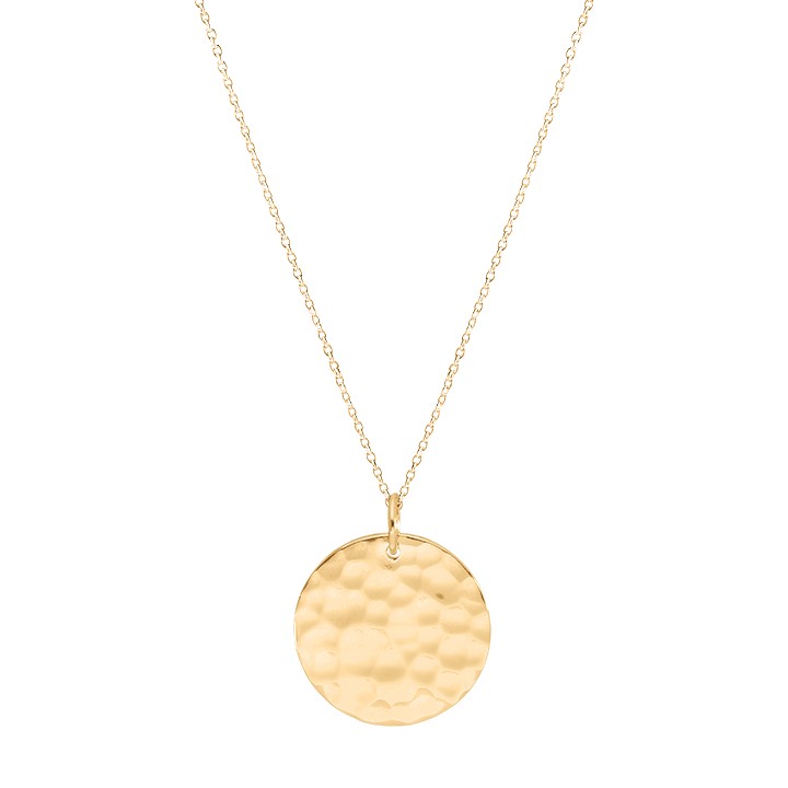 Collier Délia - Médaille Martelée