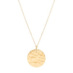 Collier Délia - Médaille Martelée