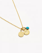 COLLIER INITIALES  (COURT) À COMPOSER