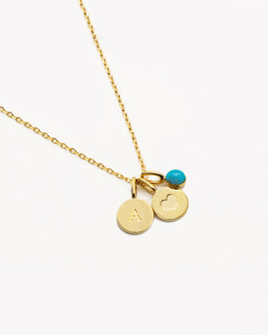 COLLIER INITIALES  (COURT) À COMPOSER