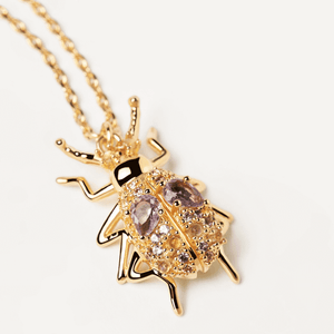 Collier Wisdom amulette scarabée  - Pd Paola 