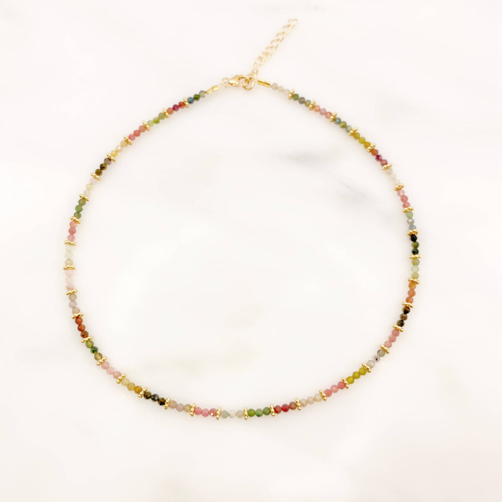 Collier Marion - Multi Tourmaline