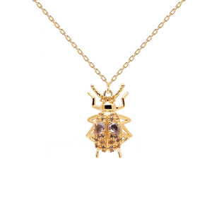 Collier Wisdom amulette scarabée  - Pd Paola 